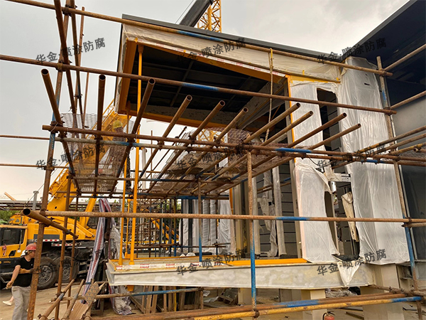 Shanghai Gree project spray anti-corrosion